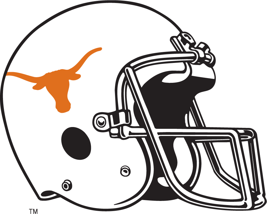Texas Longhorns 1977-2004 Helmet Logo t shirts iron on transfers...
